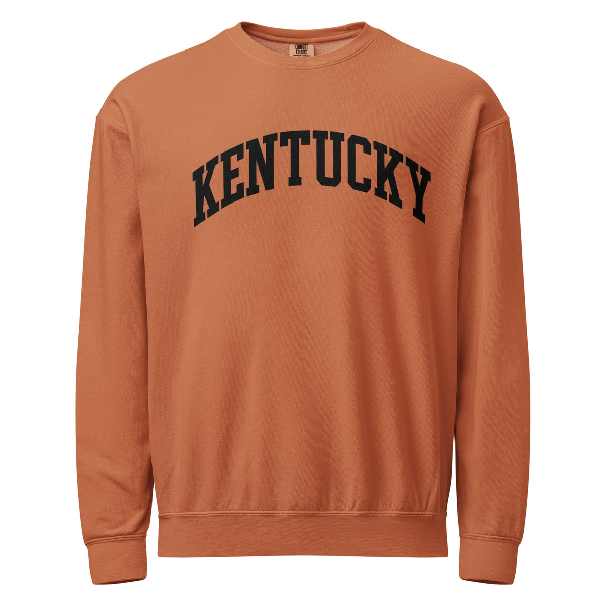 Kentucky Block Letter Sweatshirt | Bold Black Text | Vintage Fleece - SNOODBANGER customs