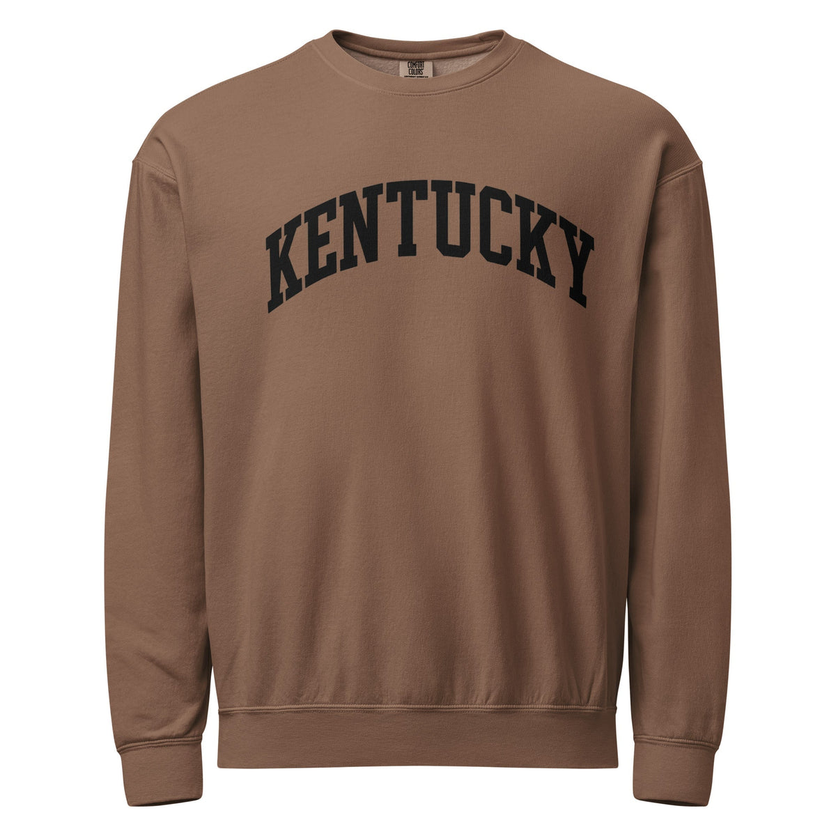 Kentucky Block Letter Sweatshirt | Bold Black Text | Vintage Fleece - SNOODBANGER customs
