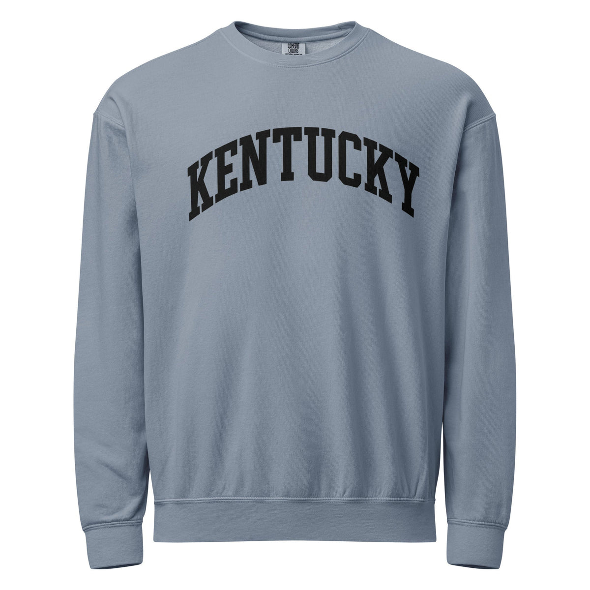 Kentucky Block Letter Sweatshirt | Bold Black Text | Vintage Fleece - SNOODBANGER customs