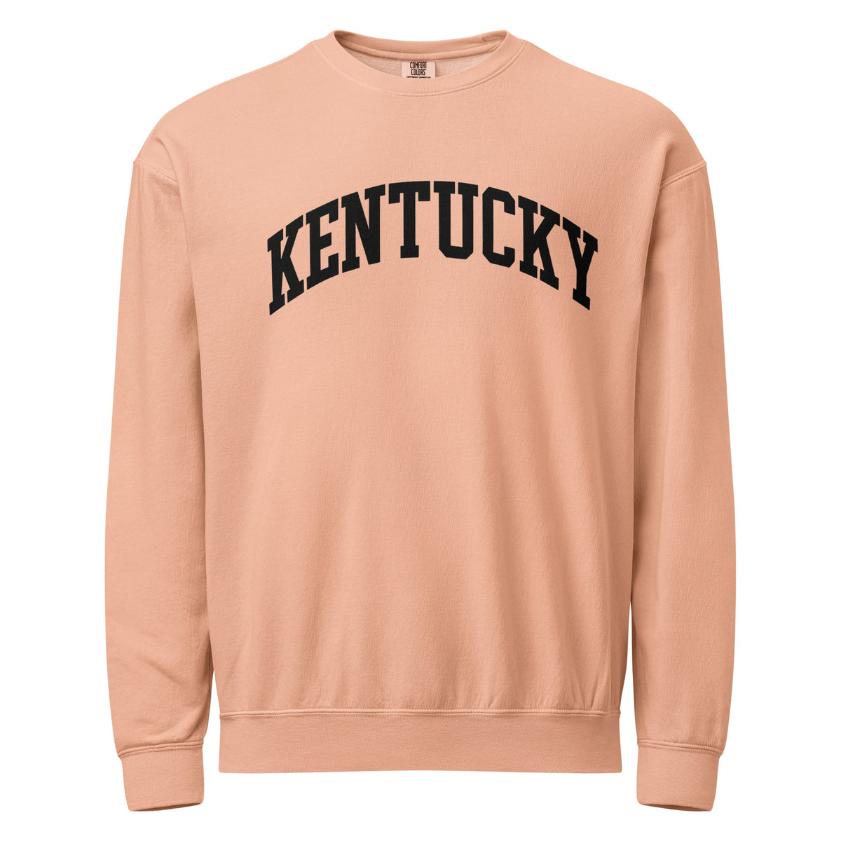 Kentucky Block Letter Sweatshirt | Bold Black Text | Vintage Fleece - SNOODBANGER customs