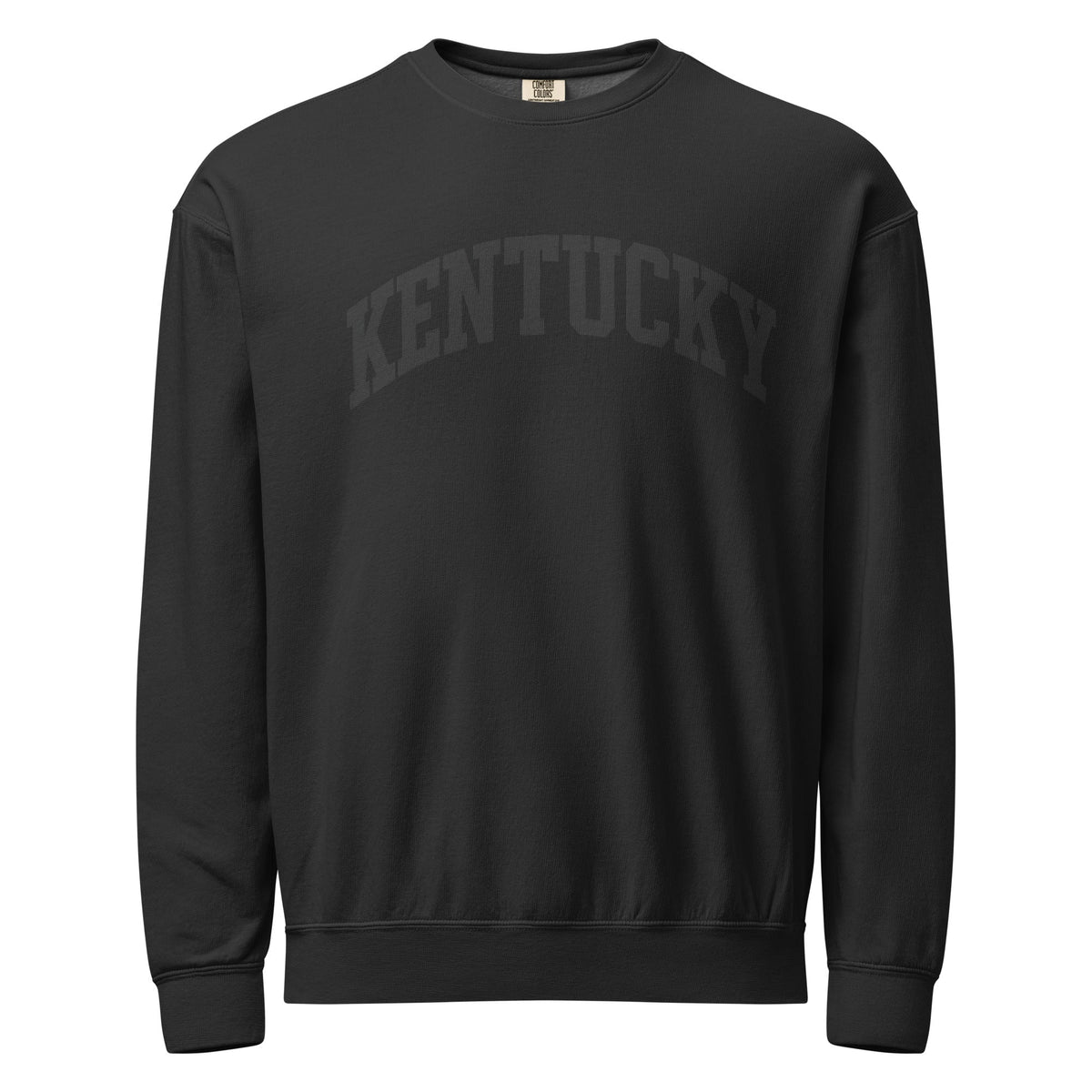 Kentucky Block Letter Sweatshirt | Bold Black Text | Vintage Fleece - SNOODBANGER customs