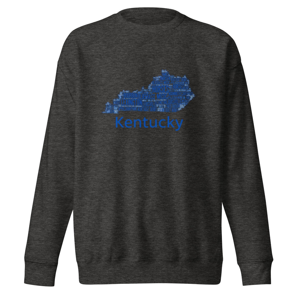 Kentucky Blue Ink Sweatshirt – Comfy & Stylish Cotton-Blend Crewneck - SNOODBANGER customs
