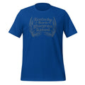 Kentucky Born, Bluegrass Raised T-Shirt | Hand-Drawn Grass Design | Classic Cotton - SNOODBANGER customs