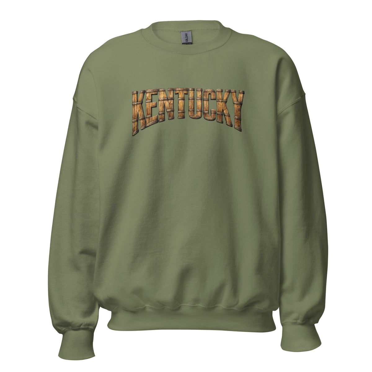 Kentucky Bourbon Sweatshirt | Barrel Text Design | Cozy Fit - SNOODBANGER customs