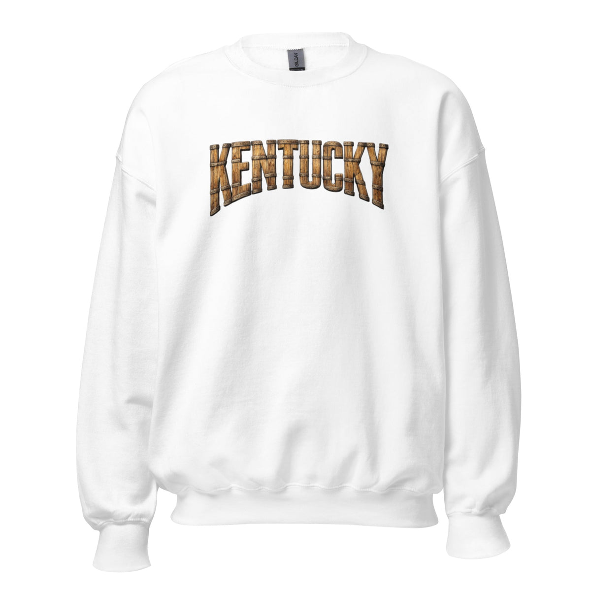 Kentucky Bourbon Sweatshirt | Barrel Text Design | Cozy Fit - SNOODBANGER customs