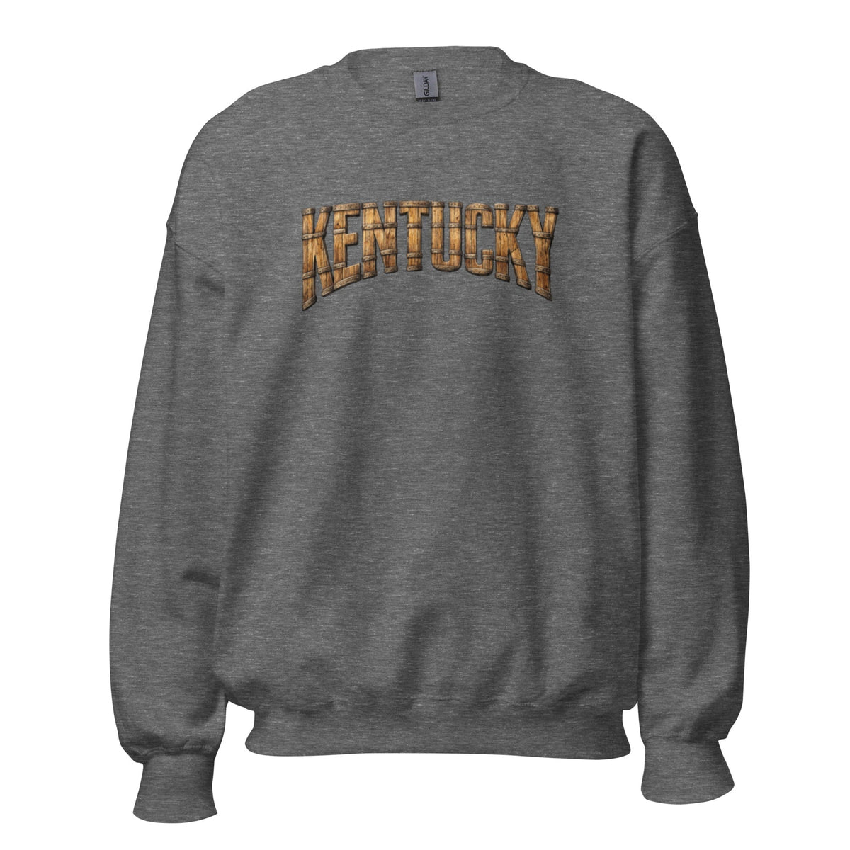 Kentucky Bourbon Sweatshirt | Barrel Text Design | Cozy Fit - SNOODBANGER customs
