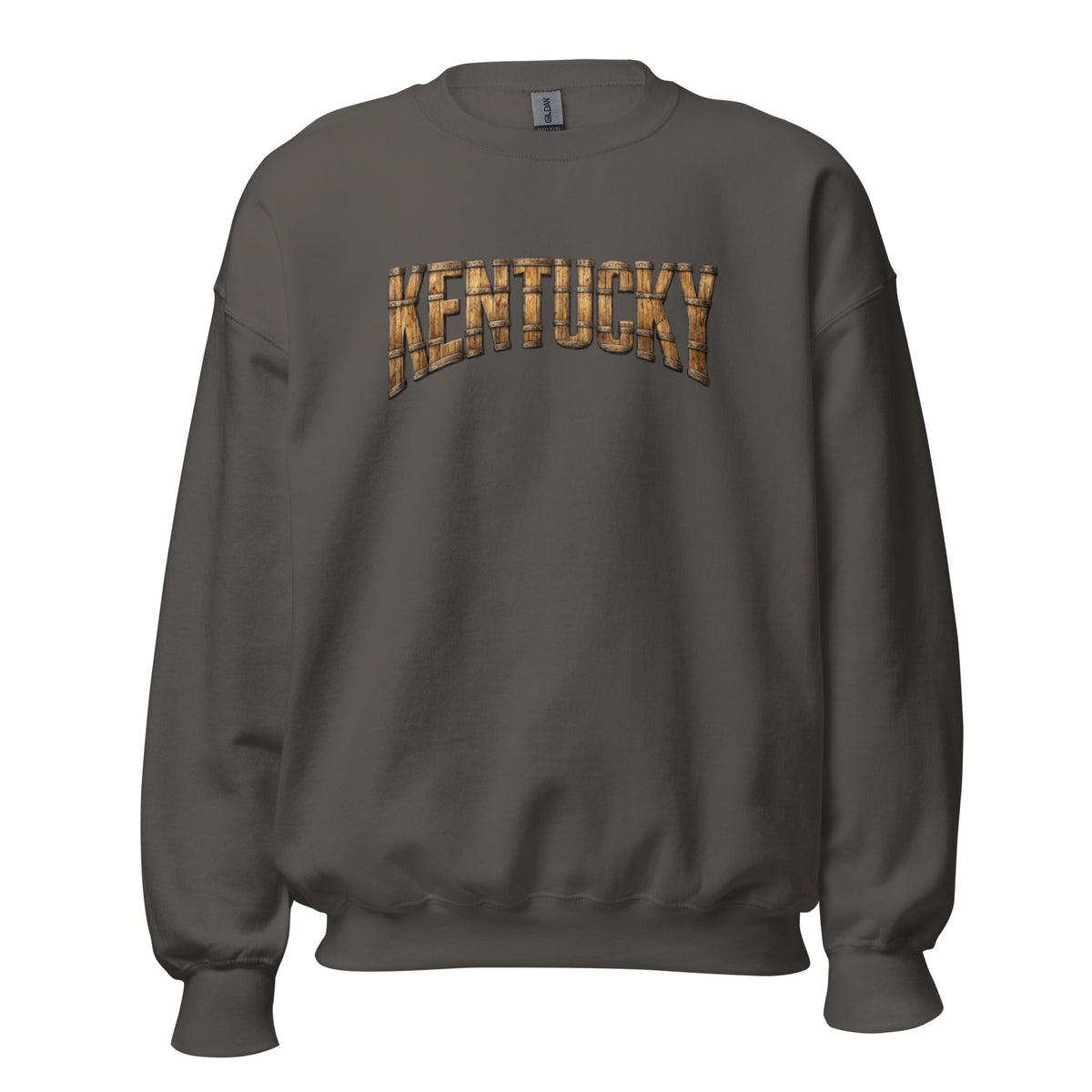 Kentucky Bourbon Sweatshirt | Barrel Text Design | Cozy Fit - SNOODBANGER customs