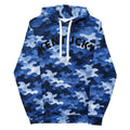 Kentucky Camo Hoodie | Blue Camouflage Arch Design | Classic Comfort - SNOODBANGER customs