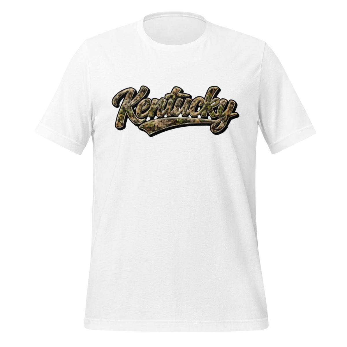 Kentucky Camo Shirt | Outdoor Script Design | Classic Cotton - SNOODBANGER customs