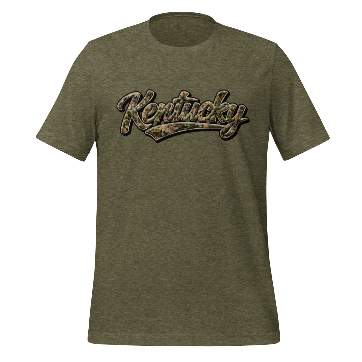 Kentucky Camo Shirt | Outdoor Script Design | Classic Cotton - SNOODBANGER customs