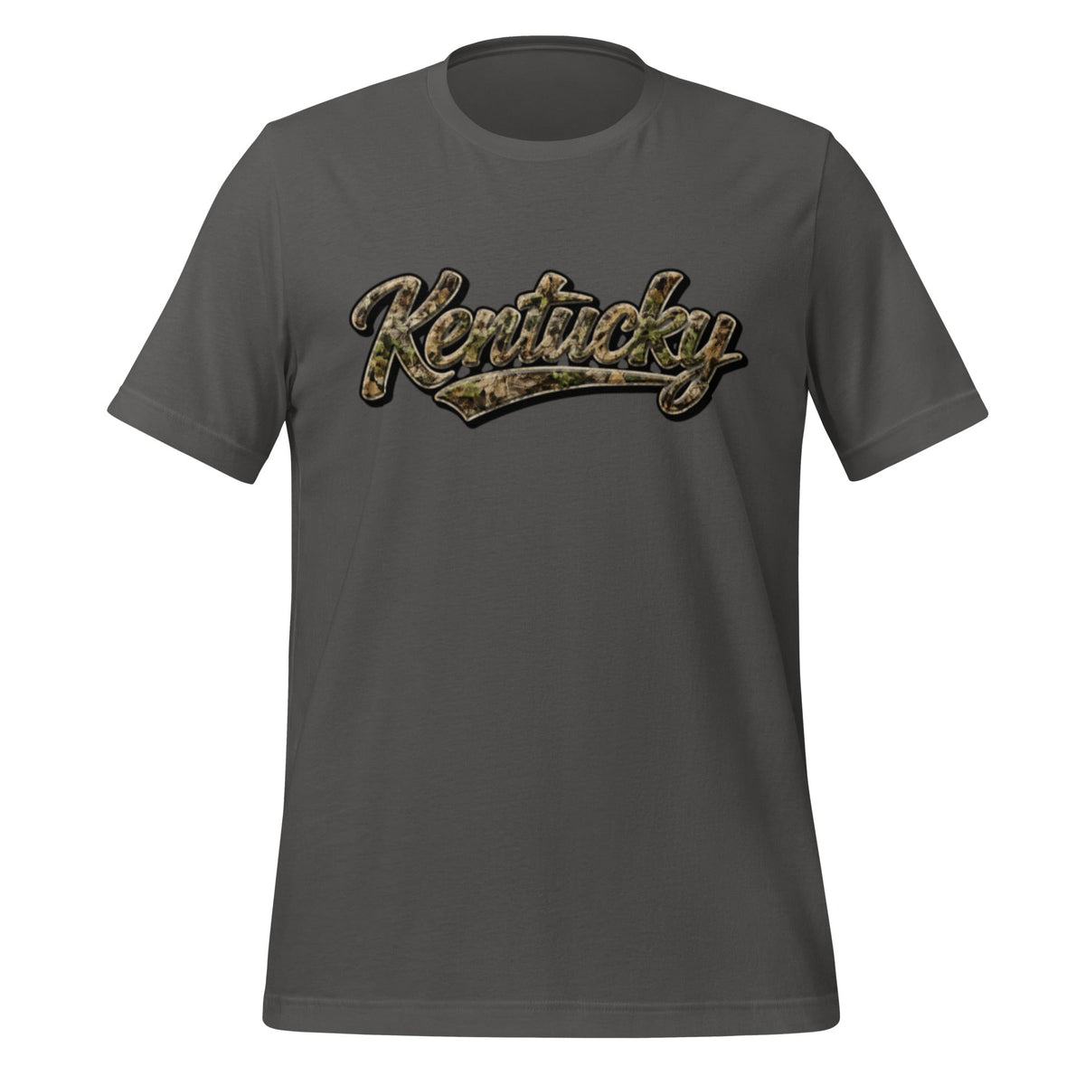Kentucky Camo Shirt | Outdoor Script Design | Classic Cotton - SNOODBANGER customs