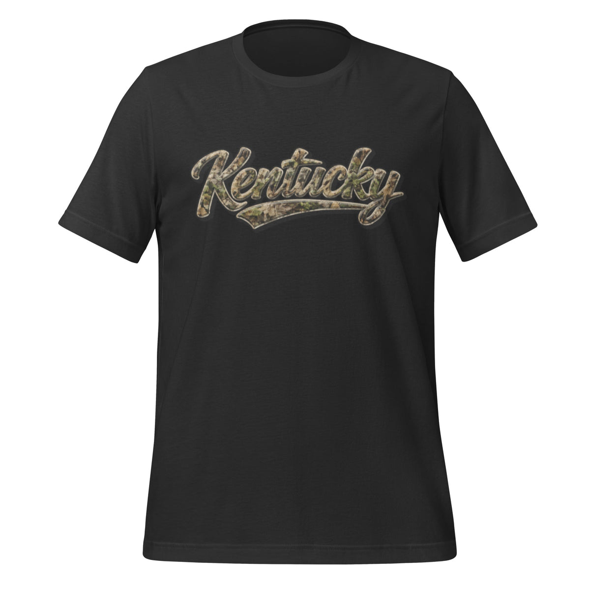 Kentucky Camo Shirt | Outdoor Script Design | Classic Cotton - SNOODBANGER customs
