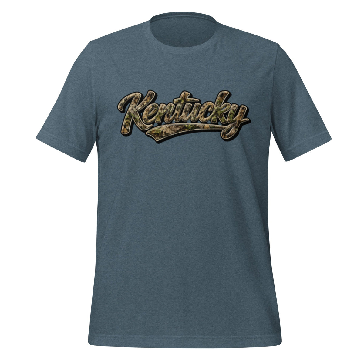 Kentucky Camo Shirt | Outdoor Script Design | Classic Cotton - SNOODBANGER customs
