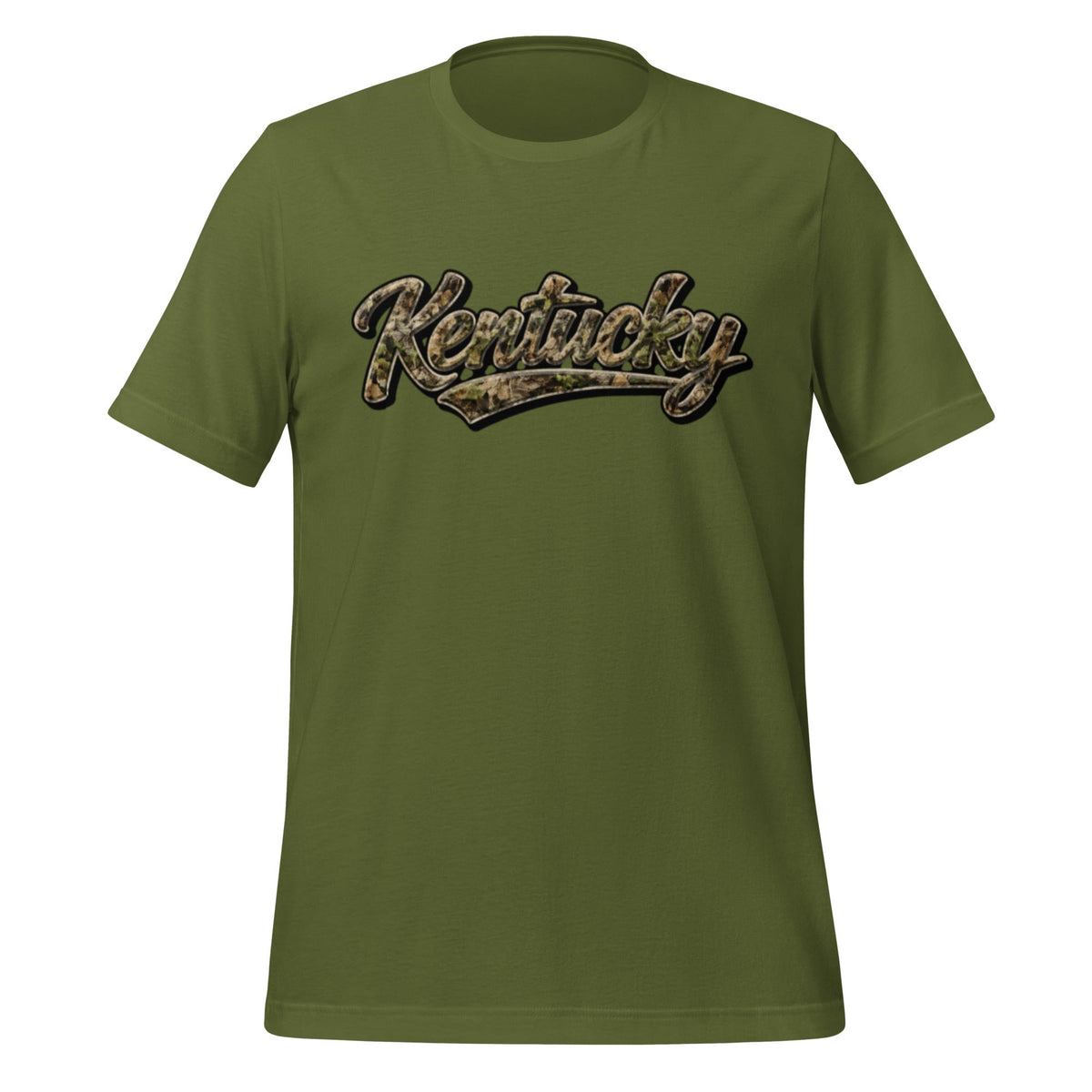 Kentucky Camo Shirt | Outdoor Script Design | Classic Cotton - SNOODBANGER customs