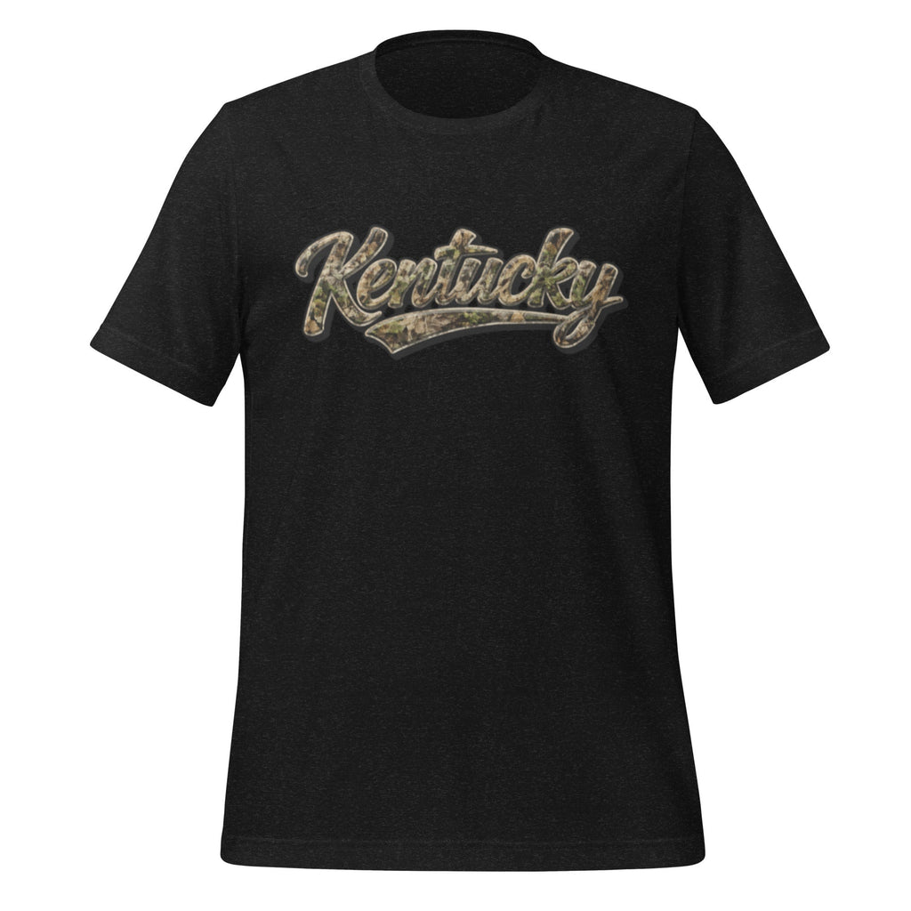 Kentucky Camo Shirt | Outdoor Script Design | Classic Cotton - SNOODBANGER customs