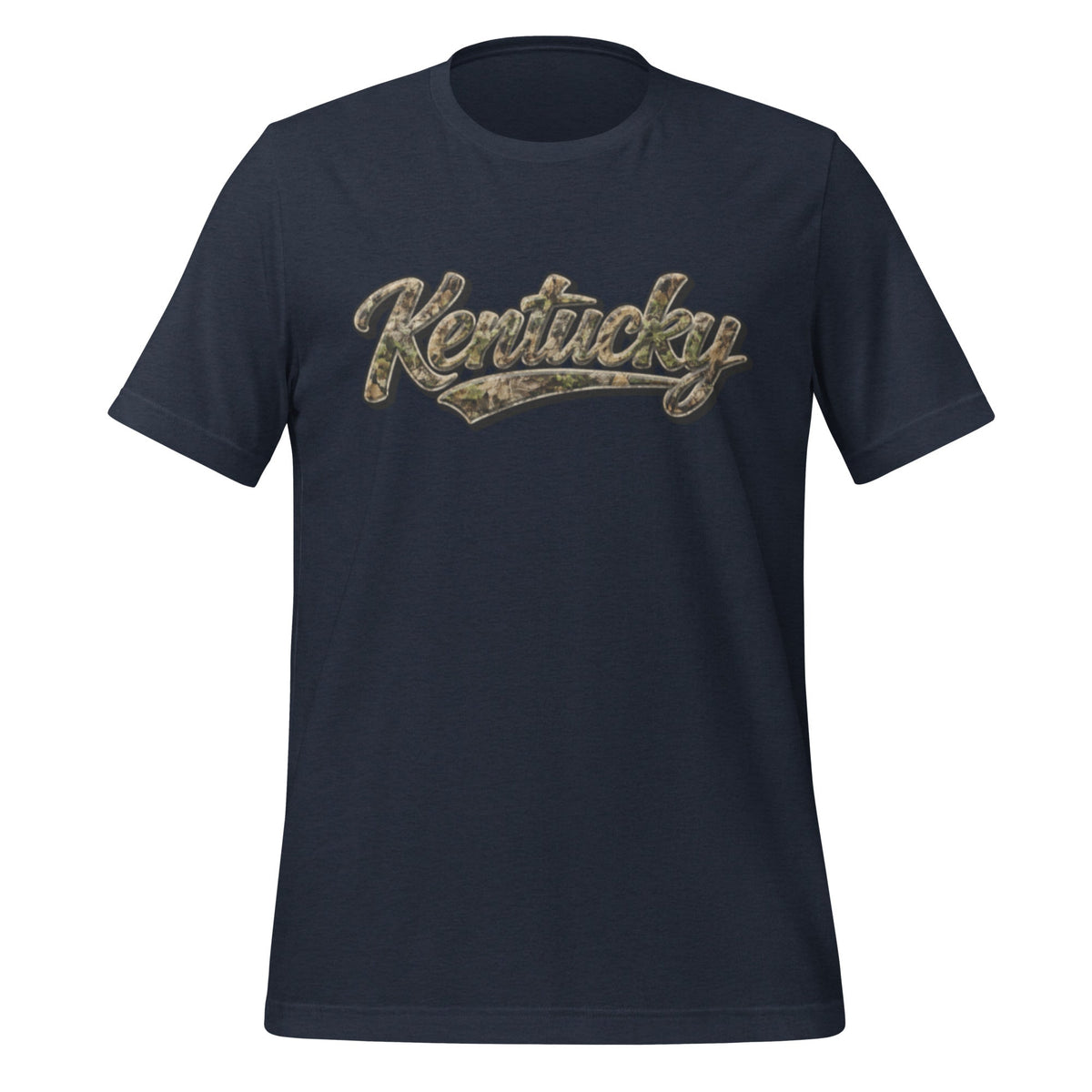 Kentucky Camo Shirt | Outdoor Script Design | Classic Cotton - SNOODBANGER customs
