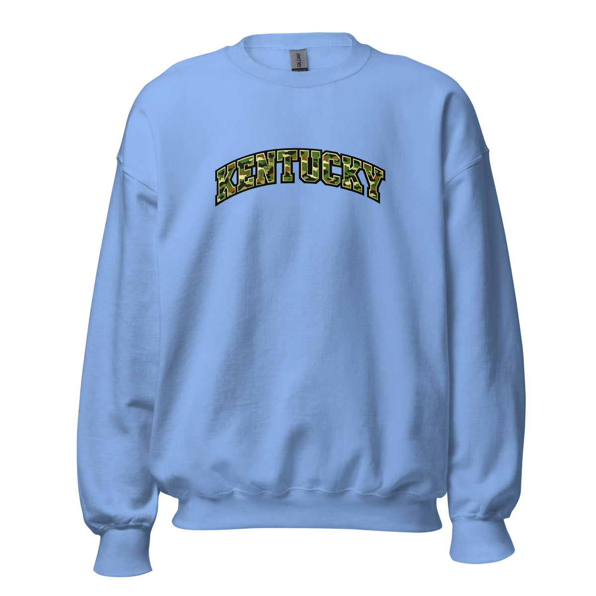 Kentucky Camo Sweatshirt | Military Green Arch Design | Unisex - SNOODBANGER customs