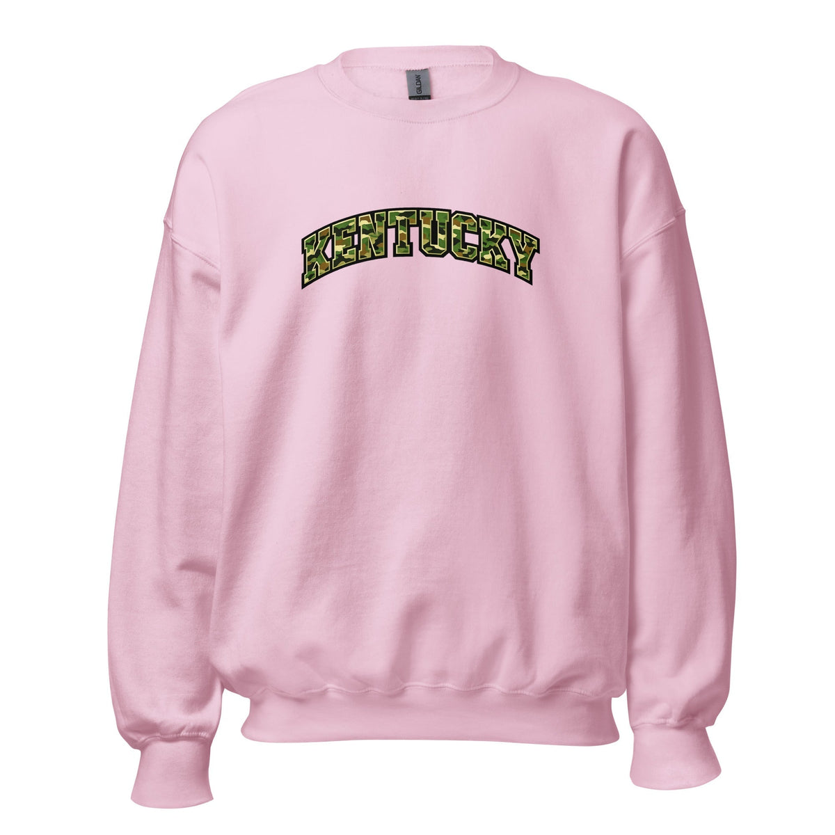 Kentucky Camo Sweatshirt | Military Green Arch Design | Unisex - SNOODBANGER customs