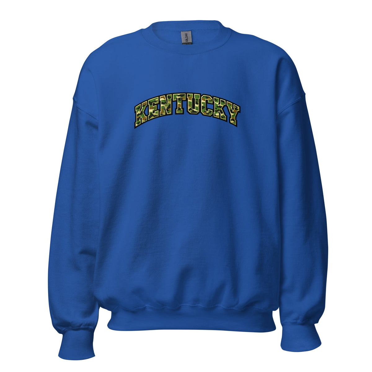Kentucky Camo Sweatshirt | Military Green Arch Design | Unisex - SNOODBANGER customs