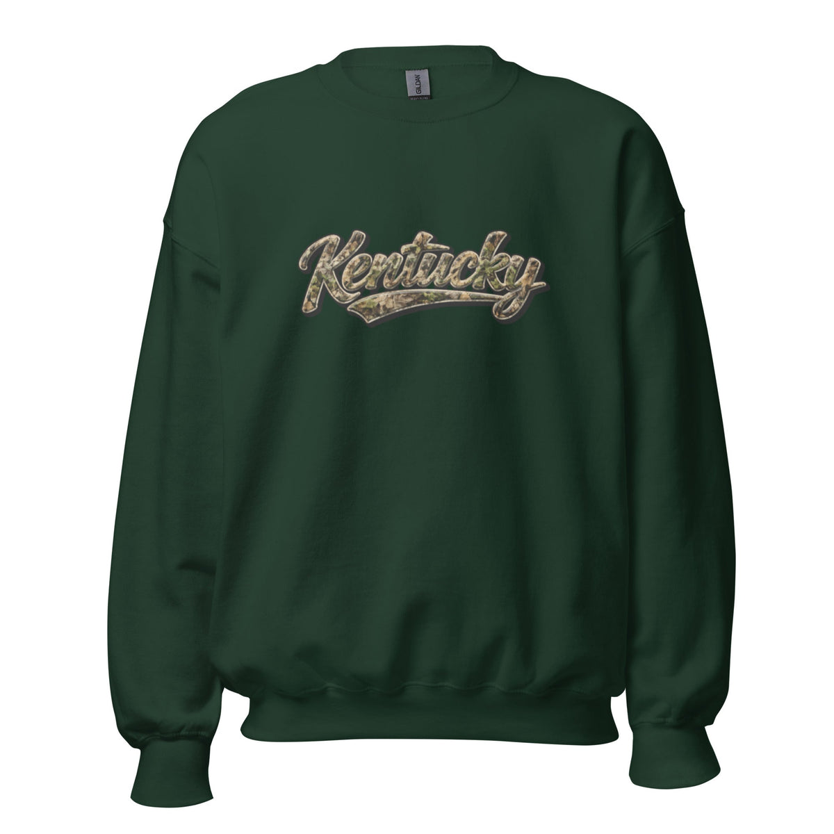 Kentucky Camo Sweatshirt | Outdoor Script Design | Unisex Fit - SNOODBANGER customs