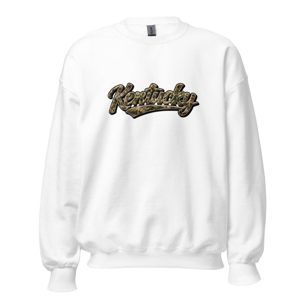 Kentucky Camo Sweatshirt | Outdoor Script Design | Unisex Fit - SNOODBANGER customs