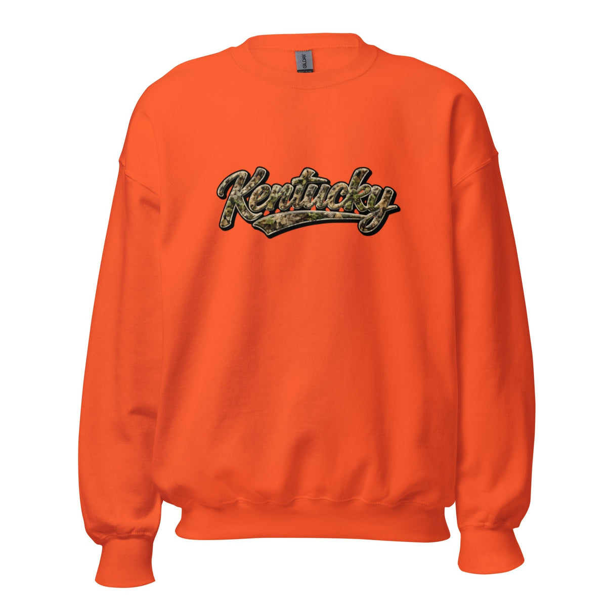 Kentucky Camo Sweatshirt | Outdoor Script Design | Unisex Fit - SNOODBANGER customs