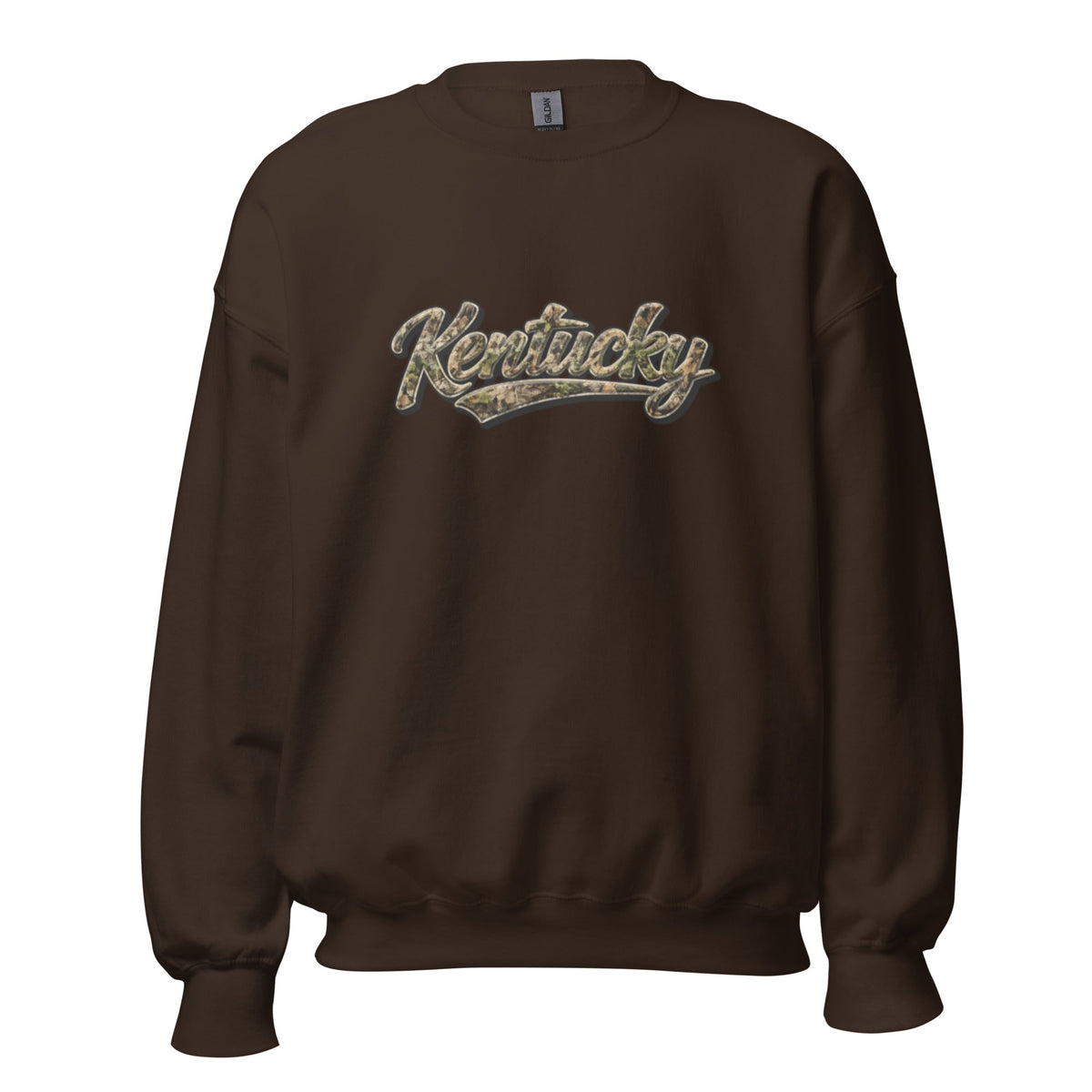 Kentucky Camo Sweatshirt | Outdoor Script Design | Unisex Fit - SNOODBANGER customs