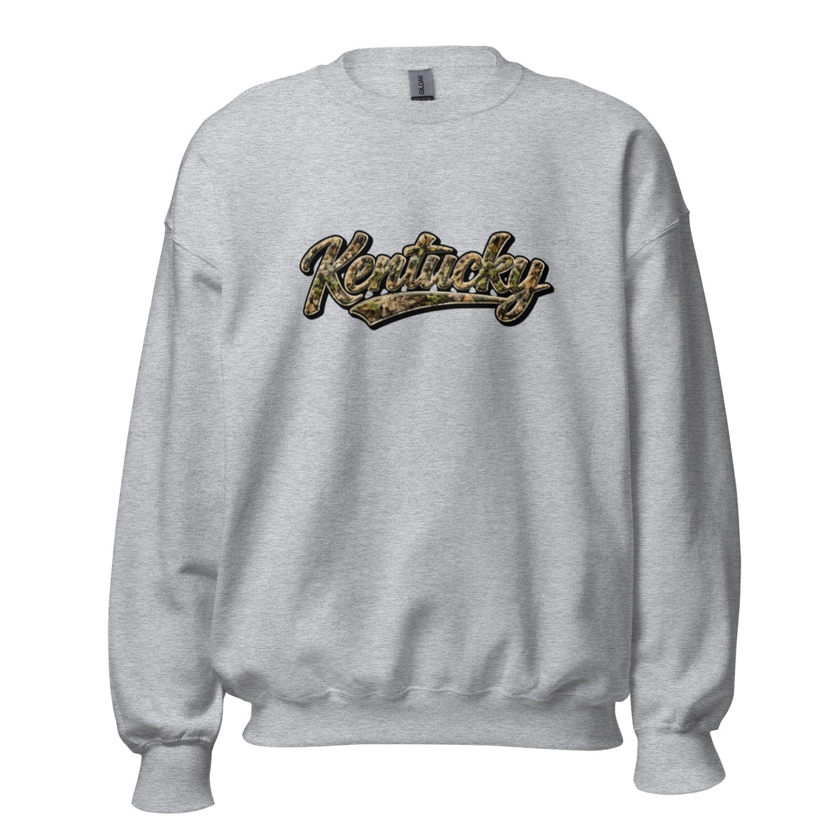 Kentucky Camo Sweatshirt | Outdoor Script Design | Unisex Fit - SNOODBANGER customs
