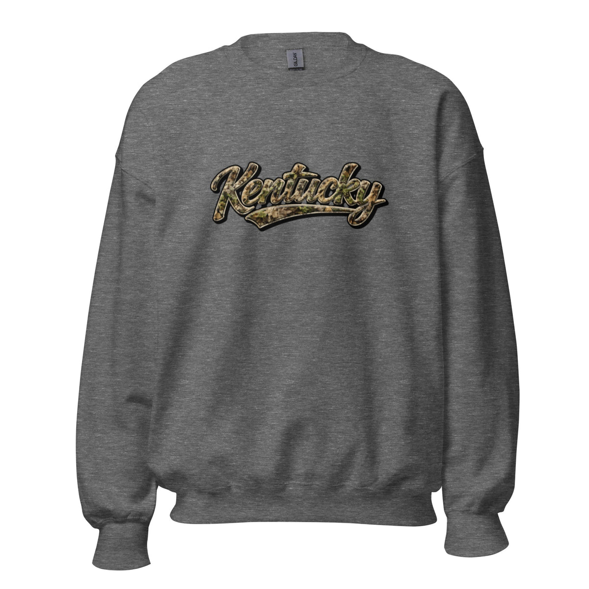 Kentucky Camo Sweatshirt | Outdoor Script Design | Unisex Fit - SNOODBANGER customs