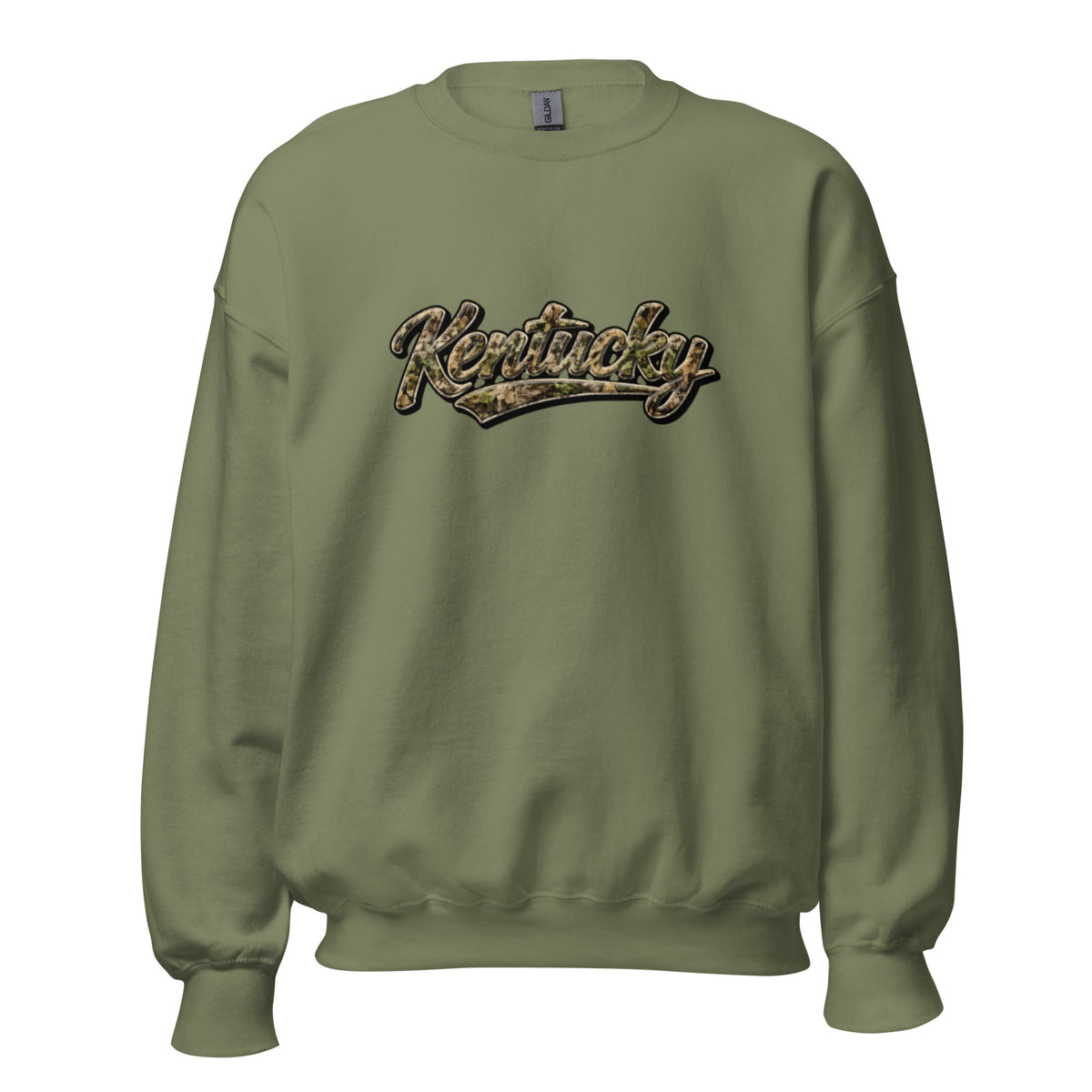 Kentucky Camo Sweatshirt | Outdoor Script Design | Unisex Fit - SNOODBANGER customs