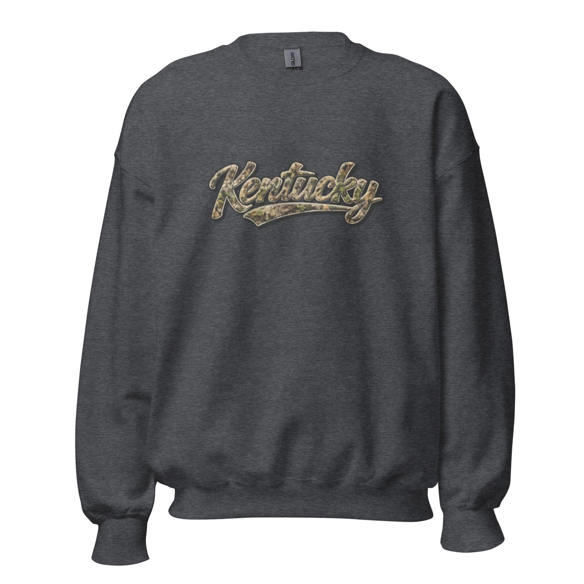 Kentucky Camo Sweatshirt | Outdoor Script Design | Unisex Fit - SNOODBANGER customs