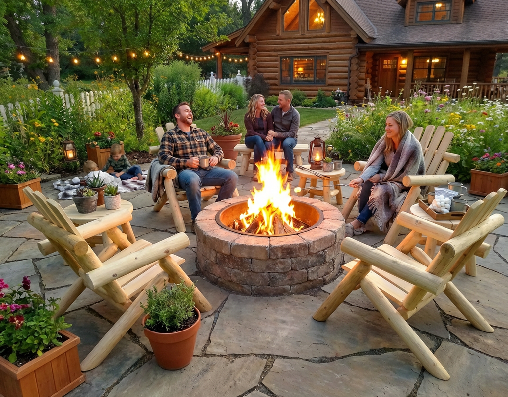 Log Wooden Deck Chair - SNOODBANGER customs