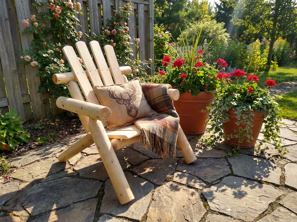 Log Wooden Deck Chair - SNOODBANGER customs