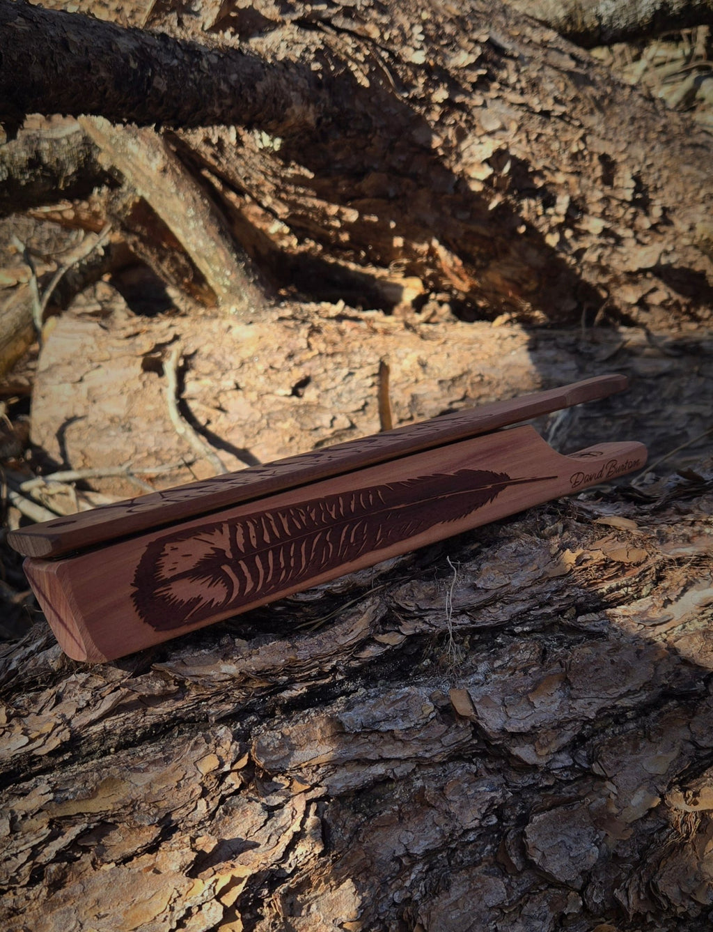 Long Box Call cedar sides Cedar Paddle dugout - SNOODBANGER customs