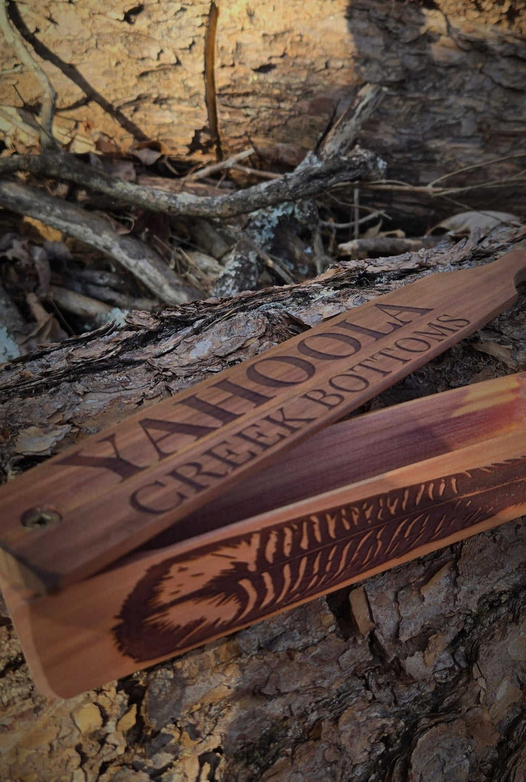 Long Box Call cedar sides Cedar Paddle dugout - SNOODBANGER customs