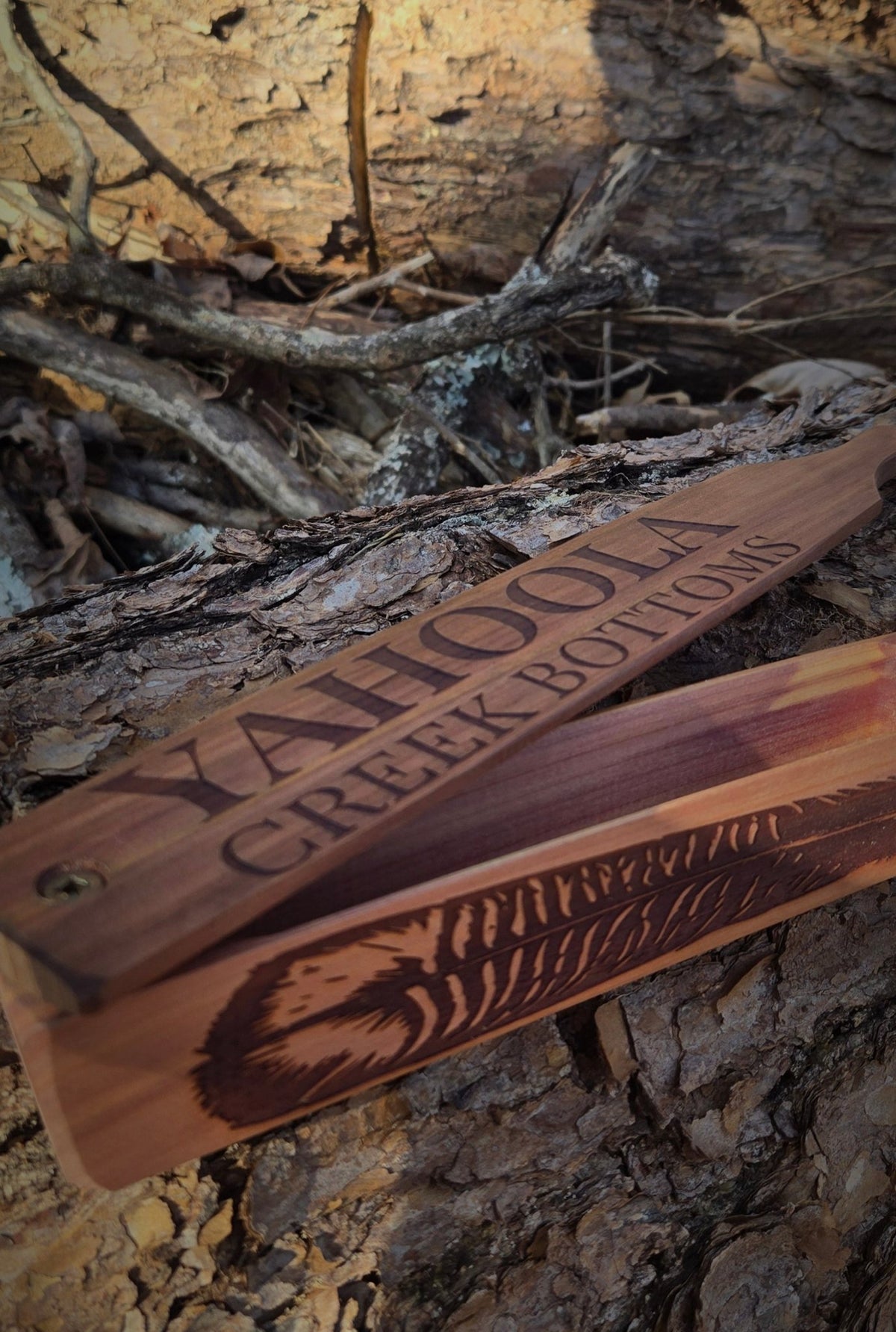 Long Box Call cedar sides Cedar Paddle dugout - SNOODBANGER customs