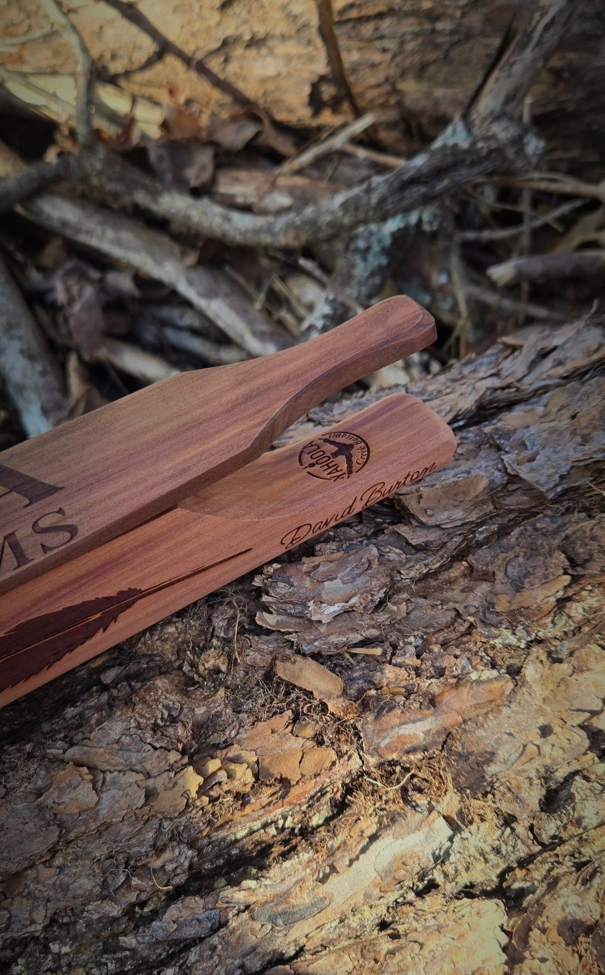Long Box Call cedar sides Cedar Paddle dugout - SNOODBANGER customs