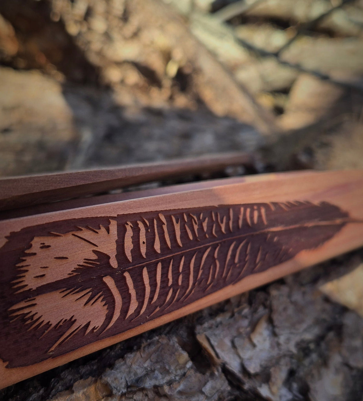 Long Box Call cedar sides Cedar Paddle dugout - SNOODBANGER customs