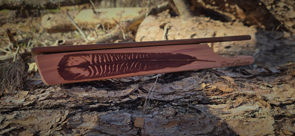 Long Box Call cedar sides Cedar Paddle dugout - SNOODBANGER customs