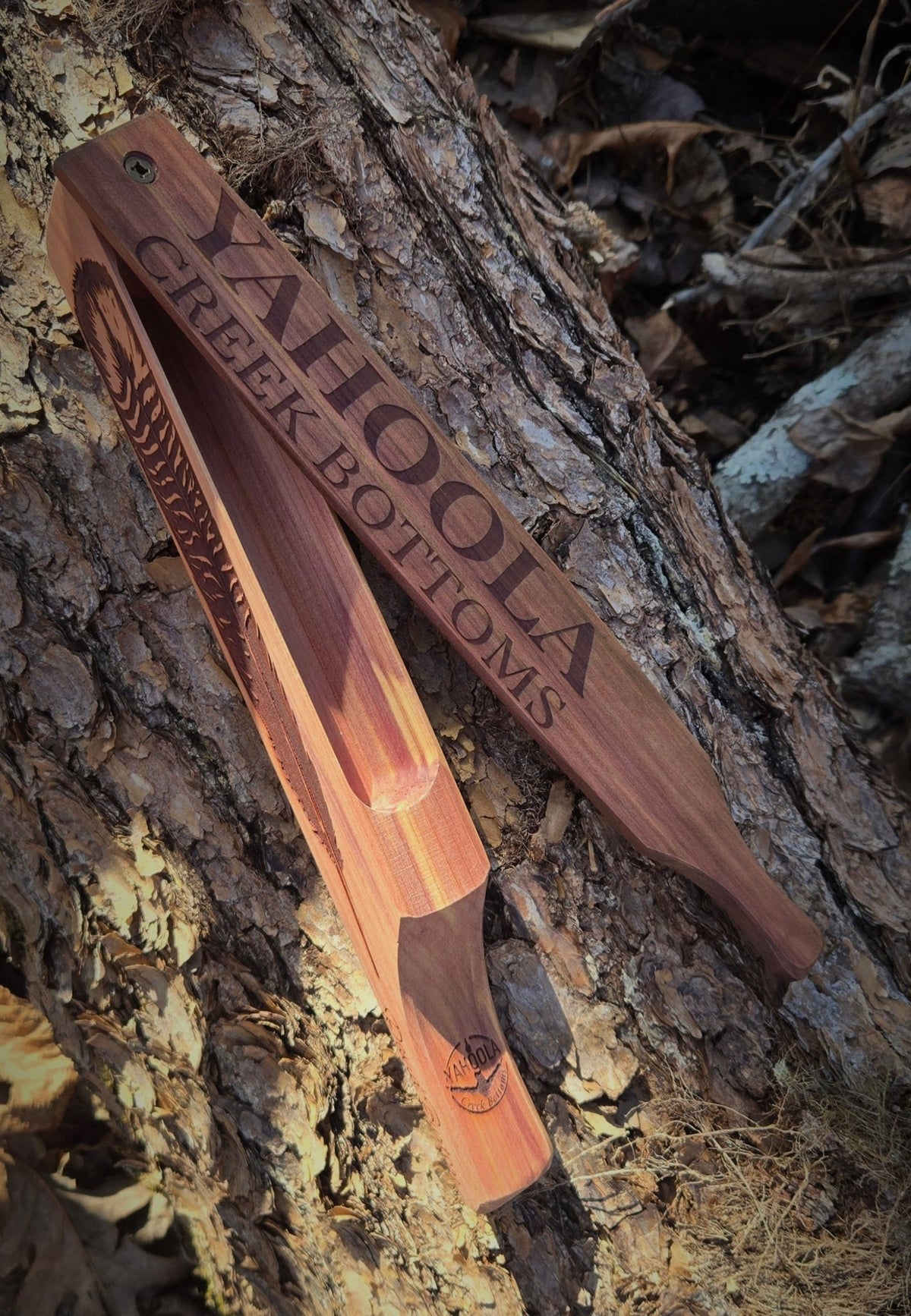 Long Box Call cedar sides Cedar Paddle dugout - SNOODBANGER customs