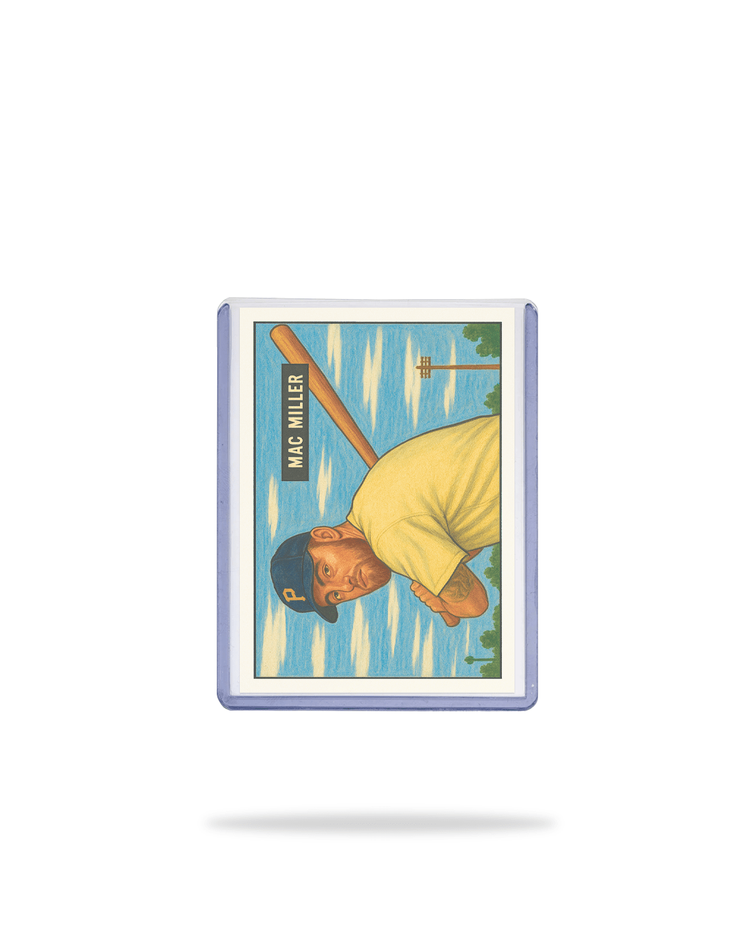 Mac Mantle - 1951 Topps - SNOODBANGER customs