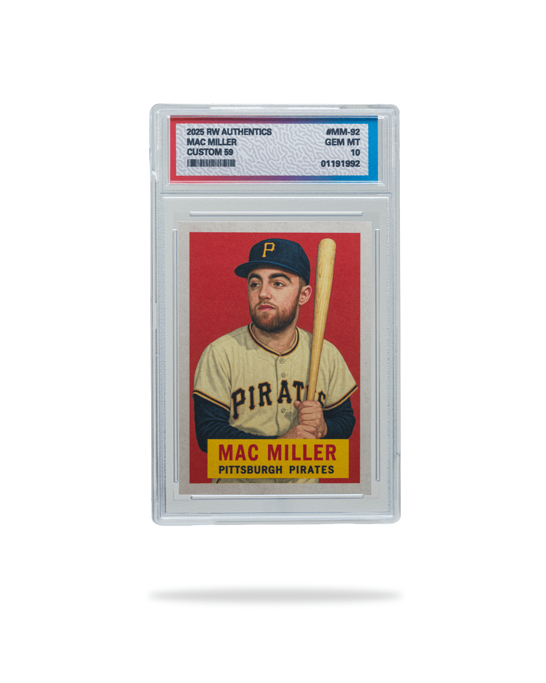 Mac Miller - 1950s Topps - SNOODBANGER customs