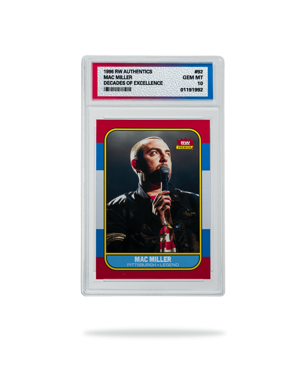 Mac Miller - 1996 Fleer - SNOODBANGER customs