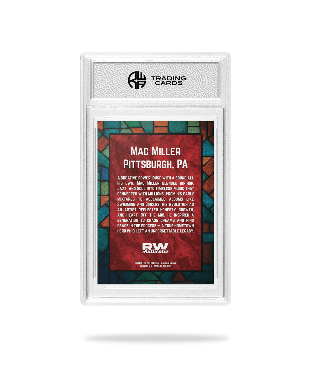 Mac Miller- Stained Glass - SNOODBANGER customs