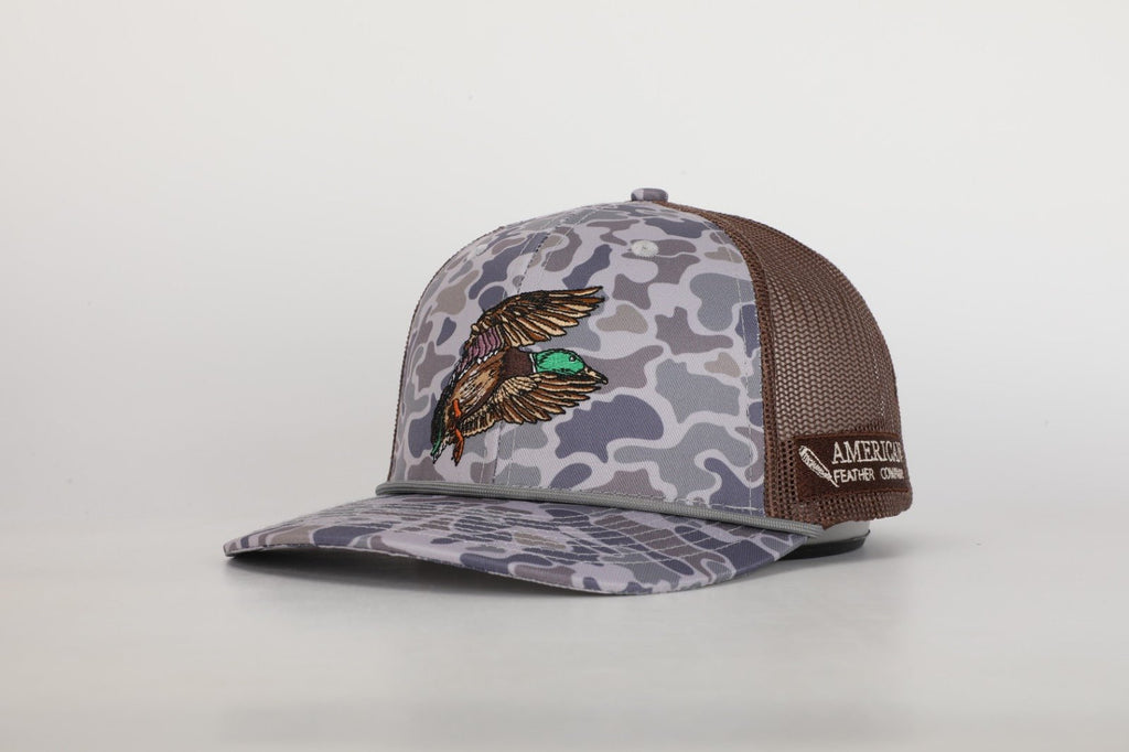 Mallard Rope Snapback Hat - SNOODBANGER customs