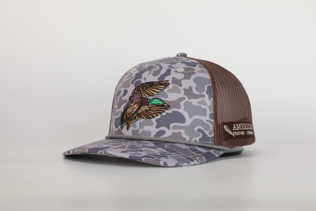 Mallard Rope Snapback Hat - SNOODBANGER customs