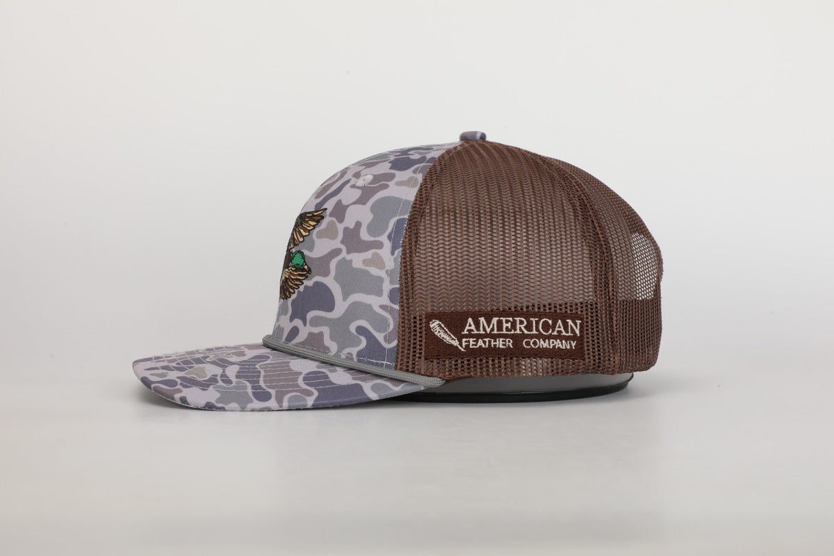 Mallard Rope Snapback Hat - SNOODBANGER customs