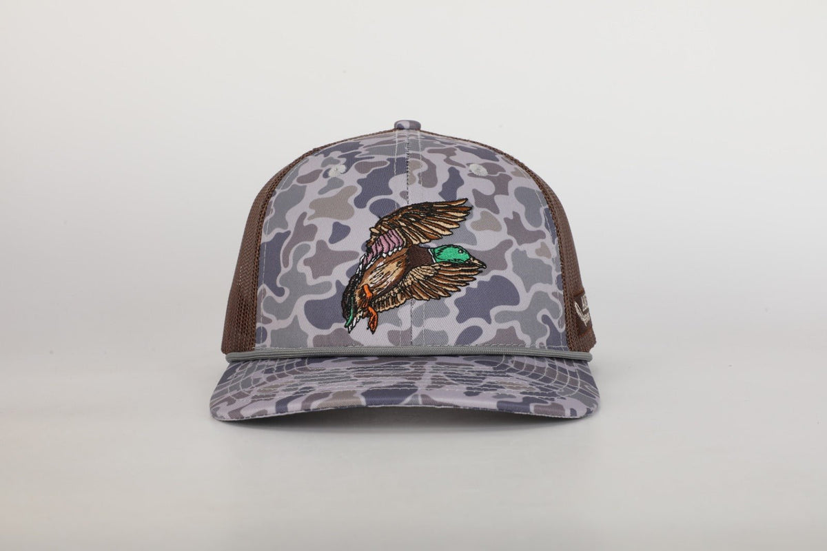 Mallard Rope Snapback Hat - SNOODBANGER customs