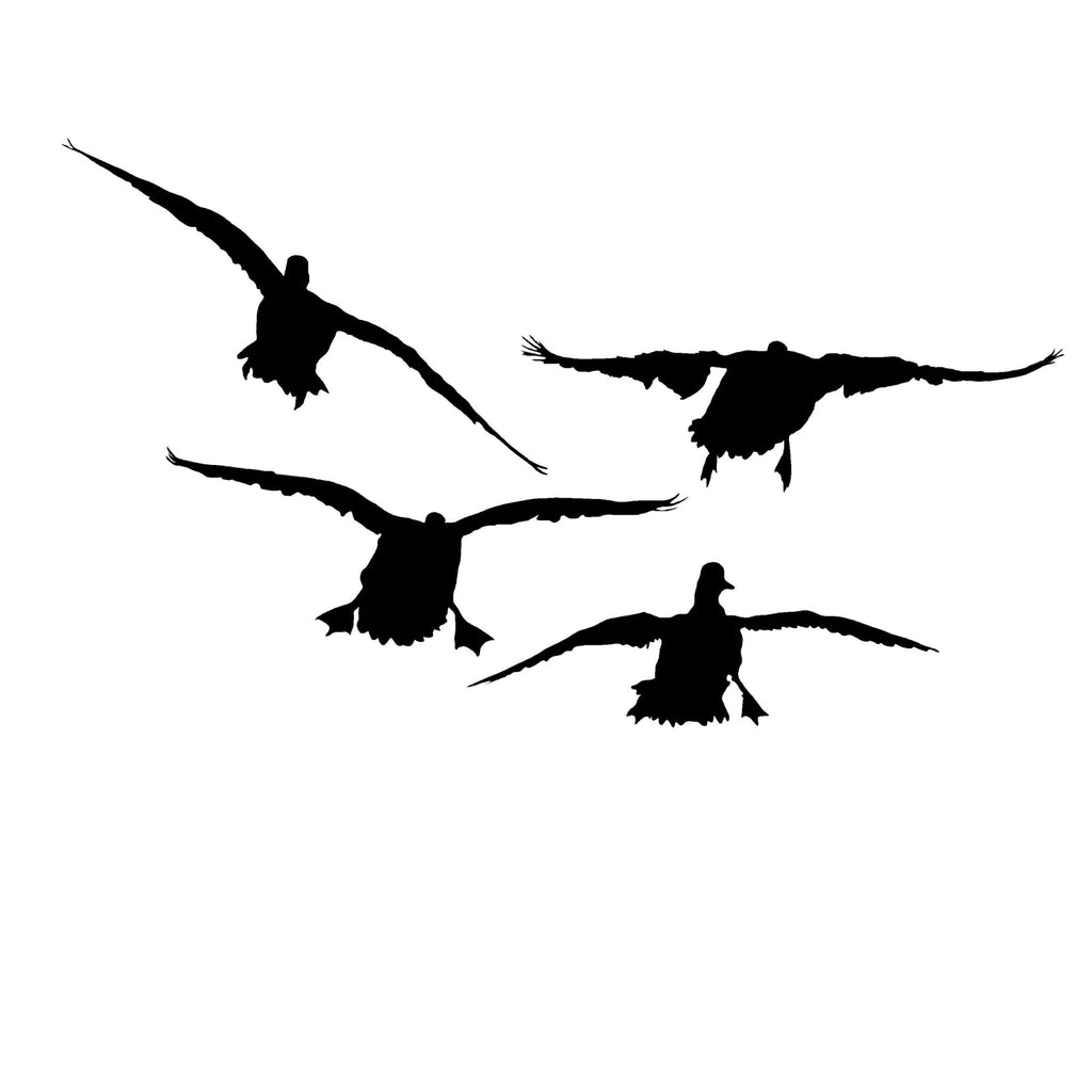 Mallards Committed Duck Hunting Decal - Mallard Duck Hunting Sticker - 5101 - SNOODBANGER customs