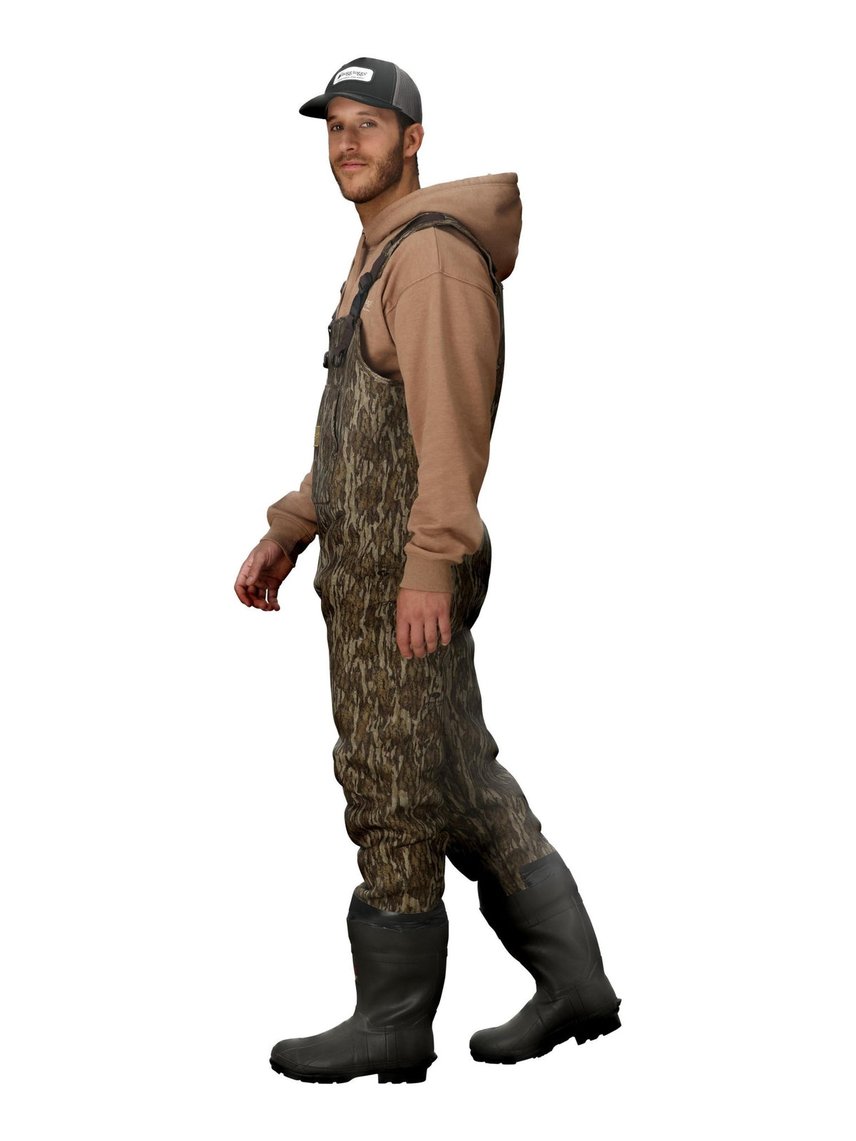Men's Amphib 3.5mm Neoprene BF Wader | Mossy Oak Bottomland - SNOODBANGER customs